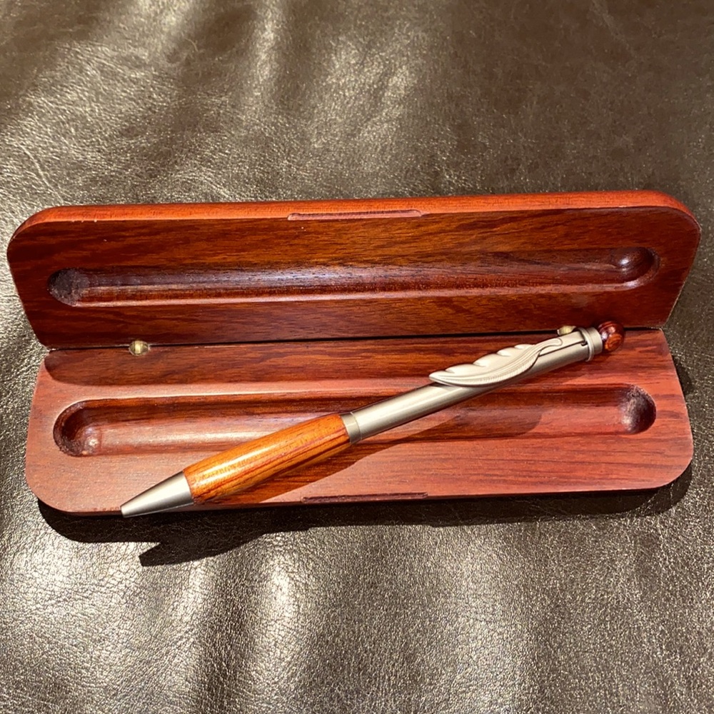 Rosewood Ball Point Pen- Brand New in Box